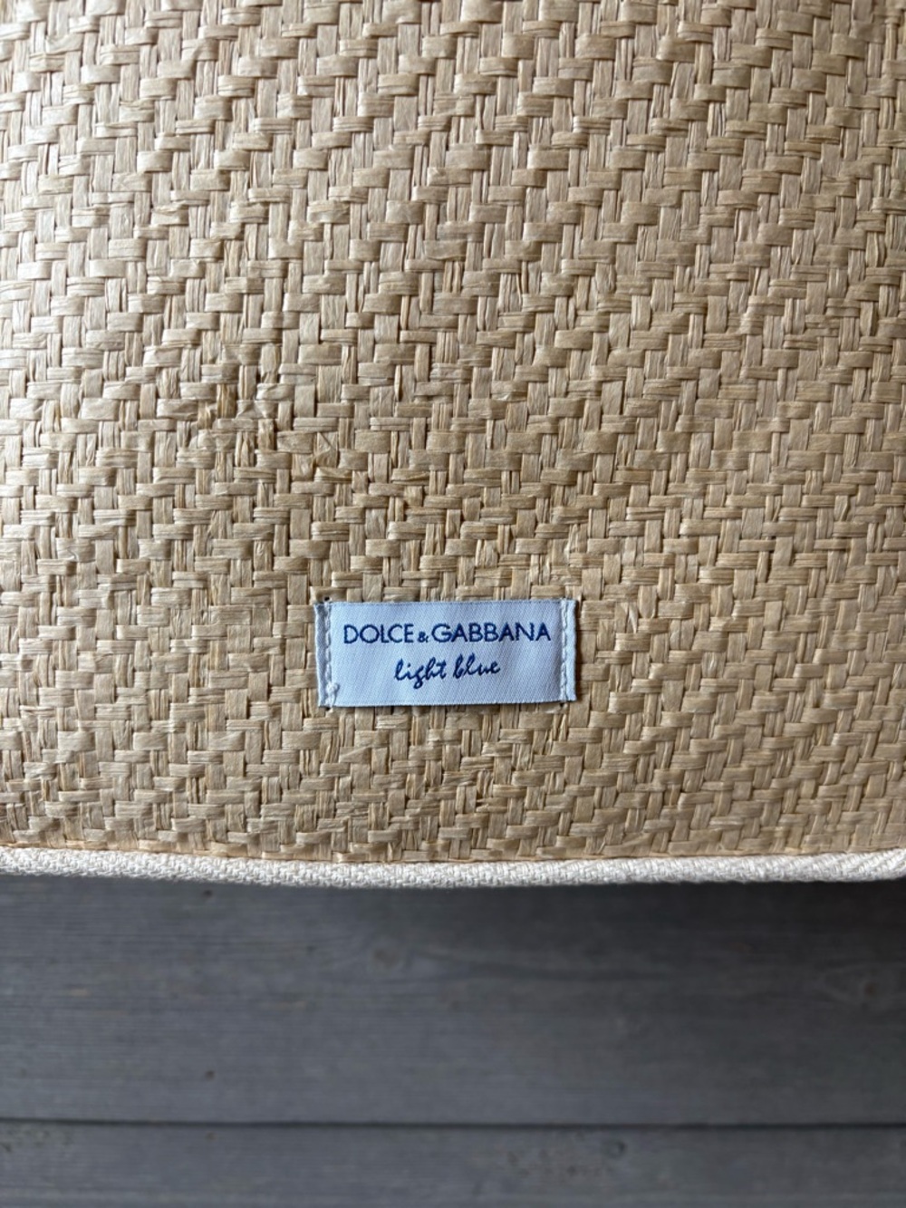Dolce & Gabbana Straw Tote - Picture 2 of 5